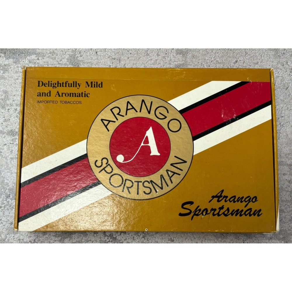 Vintage Arango Sportsman No. 350 Cigar Box 25 Dominican Republic